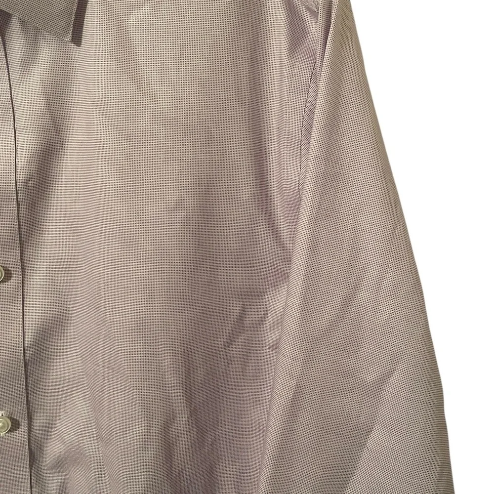 Banana Republic Men’s Purple‎ Non-Iron Slim Fit Button Up Collard Shirt Size L